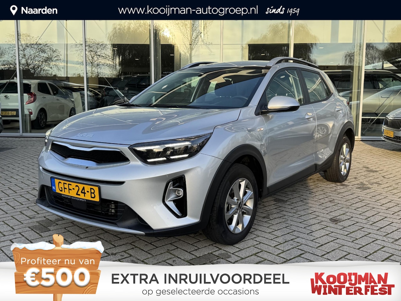 Kia Stonic - 1.0 T-GDi MHEV DynamicLine | LMV | Achteruitrij camera | Nav | Cruise Control | 1e Eigenaa - AutoWereld.nl