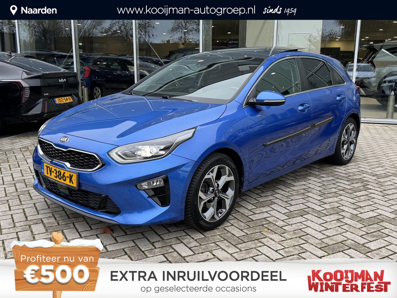 Kia Cee'd - Ceed 1.0 T-GDi ExecutiveLine Schuifdak|stoel verwarming|stoel ventilatie|JBL| Dealer onder - AutoWereld.nl