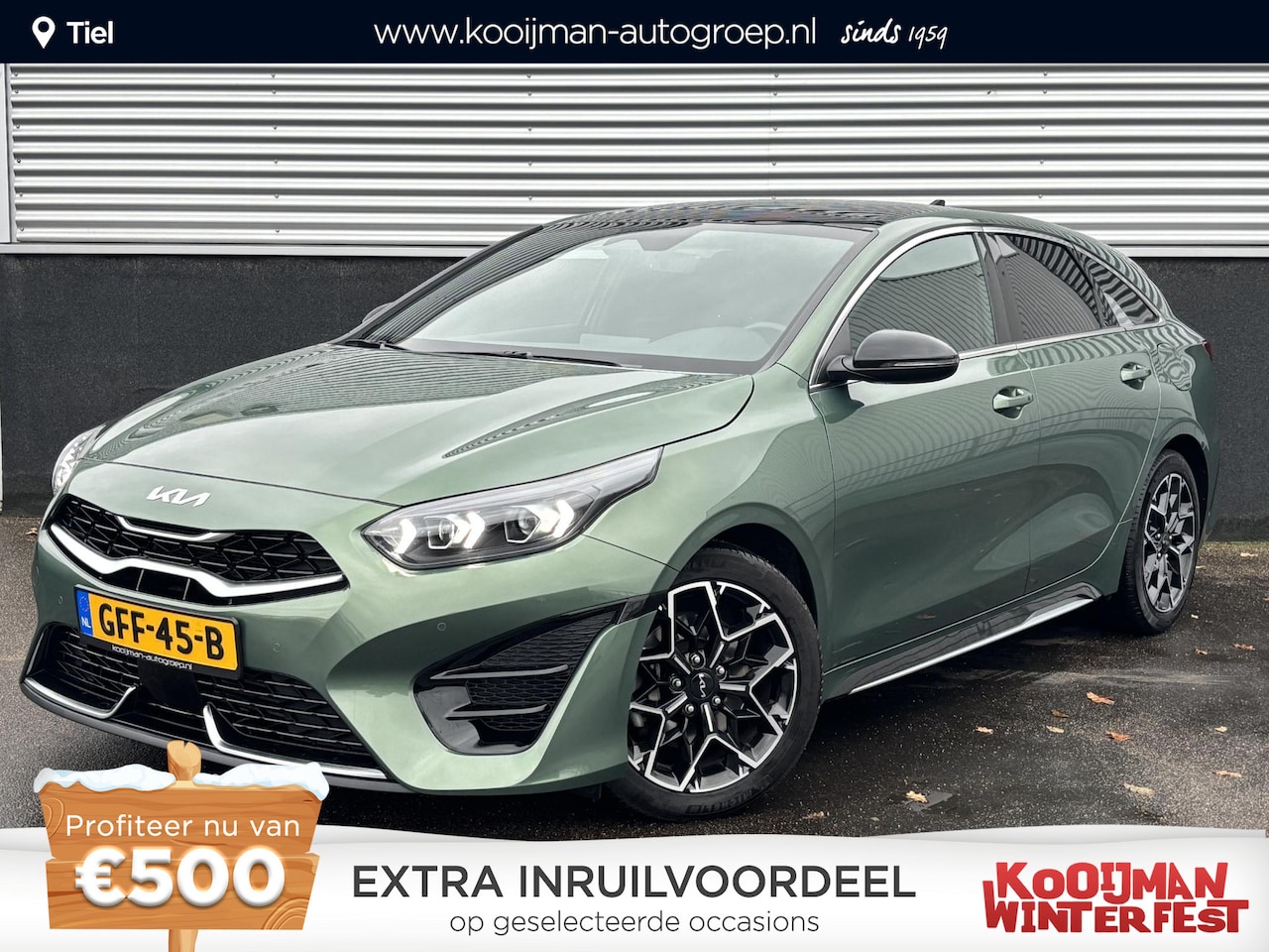 Kia Pro cee'd - 1.5 T-GDi GT-Line Schuif-/kanteldak, dodehoek detectie, stoel- & stuurverwarming, navigati - AutoWereld.nl