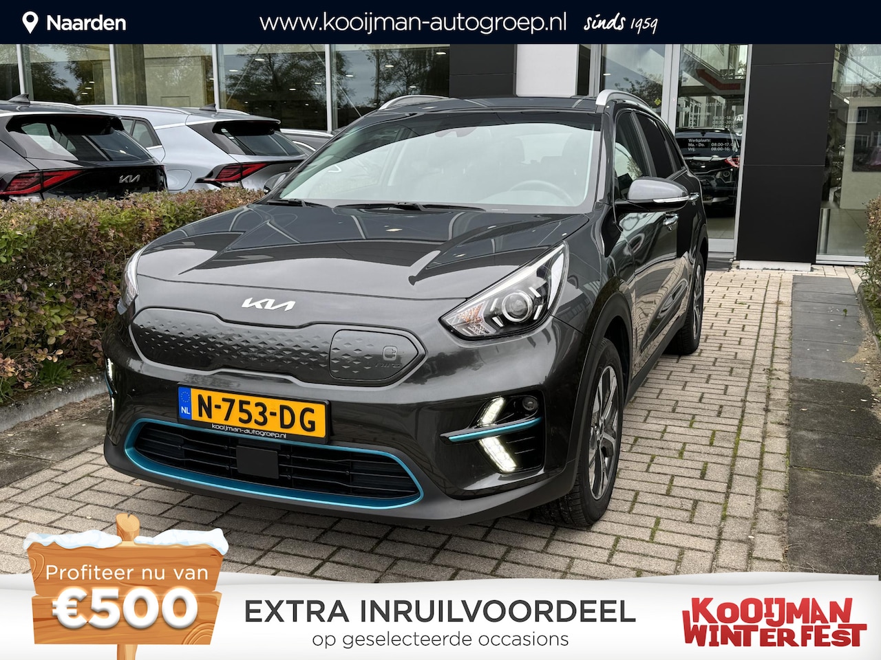 Kia e-Niro - Edition 64 kWh Slechts 33.000 KM ! | Stoel/stuur verwarming | Cruise control Lane Keep Ass - AutoWereld.nl