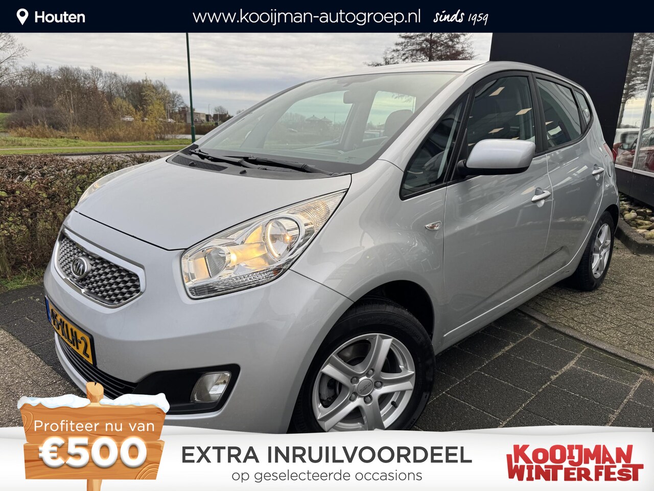 Kia Venga - 1.4 CVVT X-tra Eerste Eigenaar, Nette auto, Airco, Lichtmetalen Velgen, Elektrische Ramen, - AutoWereld.nl