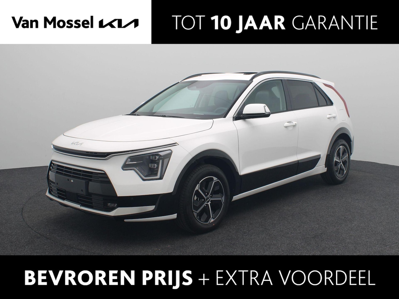 Kia Niro - 1.6 GDi Hybrid DynamicPlusLine | Stoel + Stuur verwarming| PDC V+A |  Carplay | Opendak | - AutoWereld.nl
