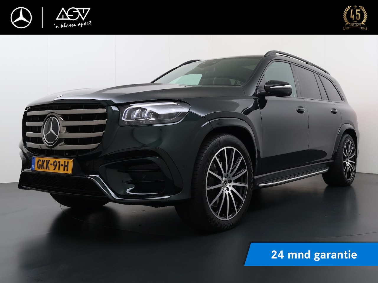 Mercedes-Benz GLS - 450 4MATIC AMG Line Nappa lederen bekleding, Wegklapbare trekhaak, Panoramadak, stoelventi - AutoWereld.nl