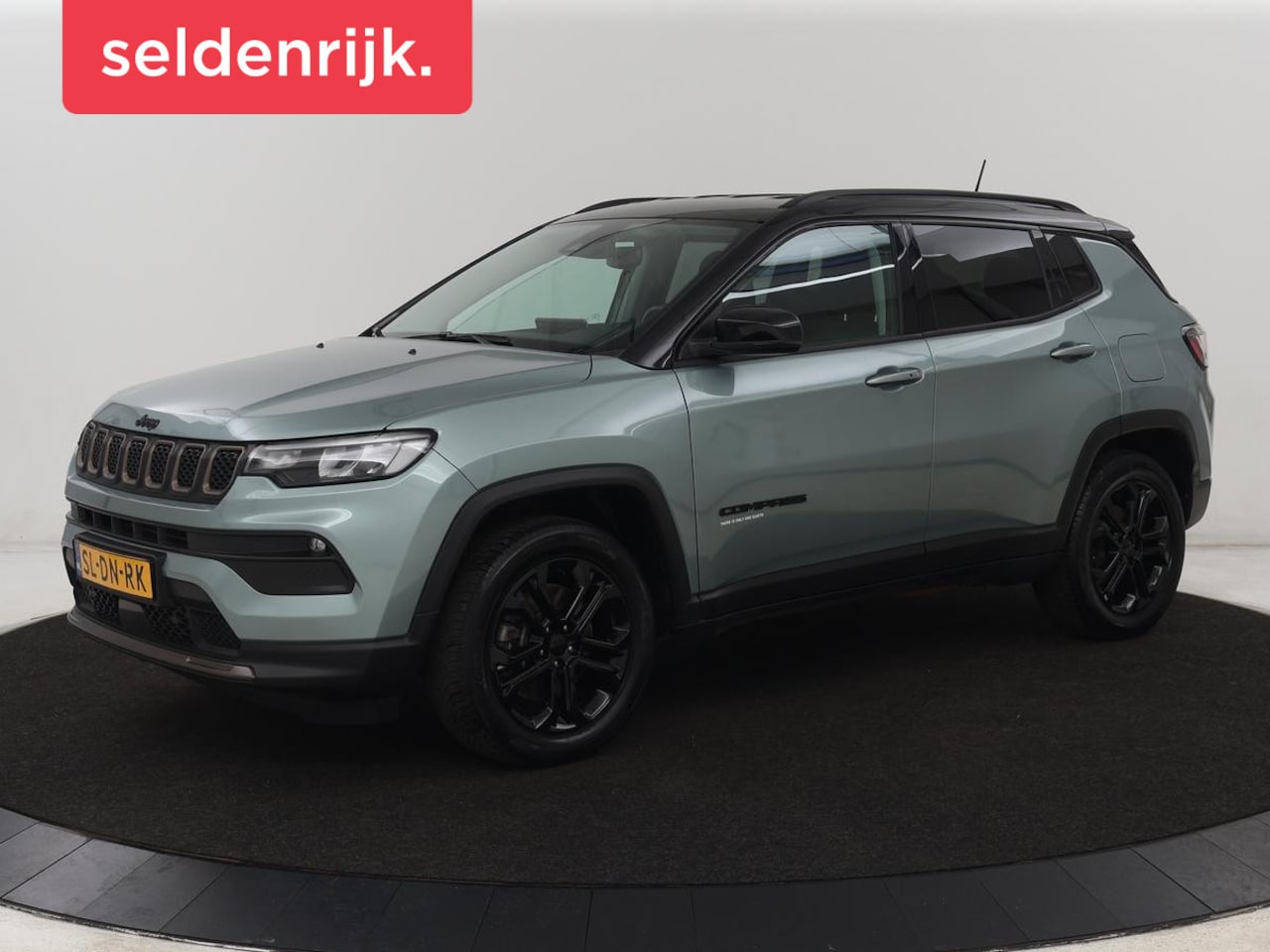 Jeep Compass - 4xe 240 Plug-in Hybrid Electric S | Stoel & stuurverwarming | Half leder | Camera | Adapti - AutoWereld.nl