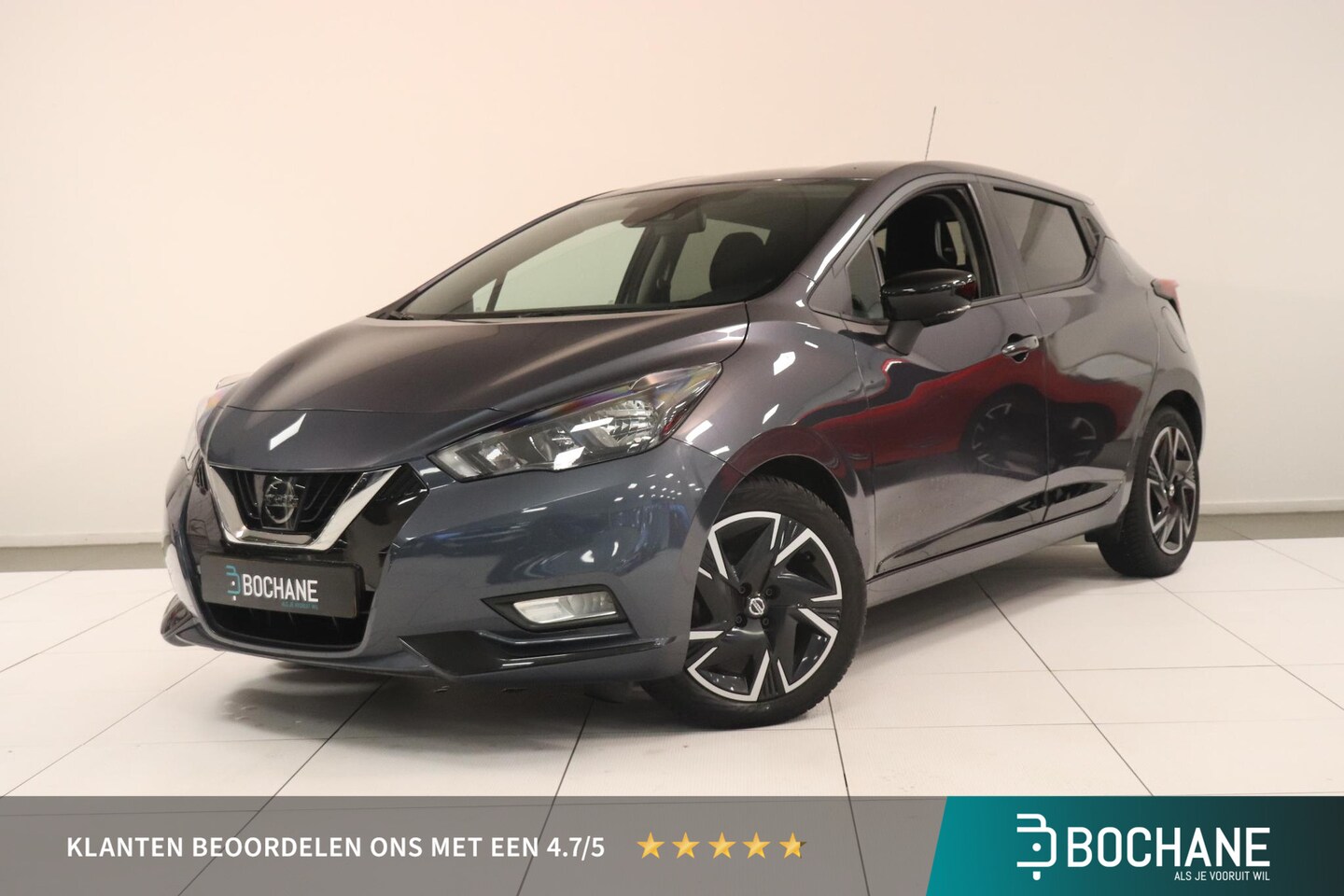 Nissan Micra - 1.0 IG-T N-Design | Airco | Parkeersensor | Navigatie | AppleCarplay AndroidAuto | BOSE pe - AutoWereld.nl