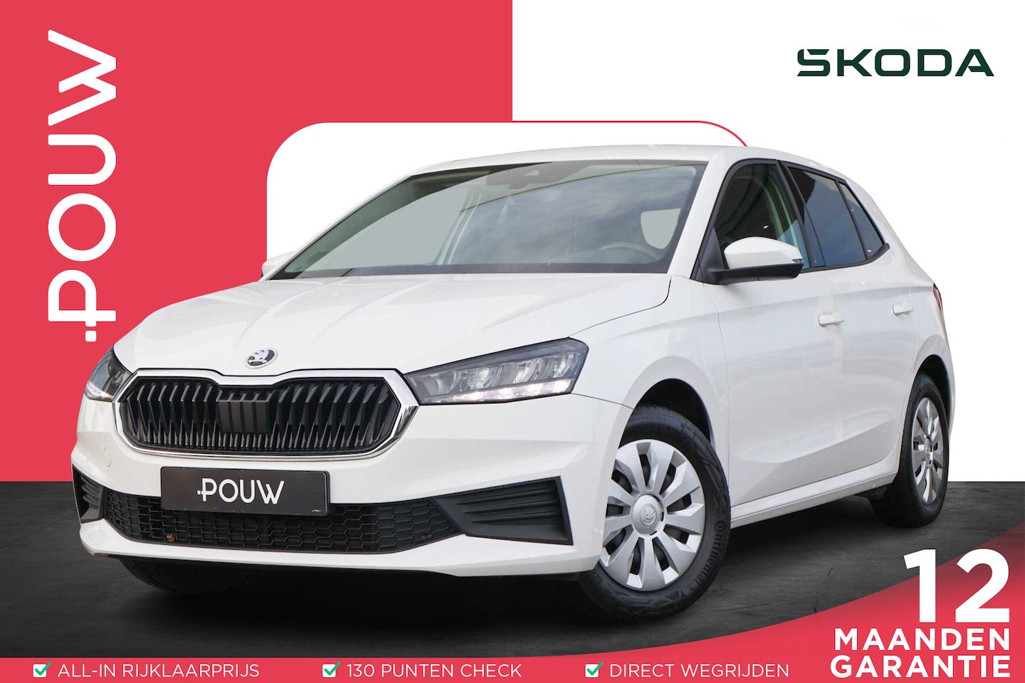 Skoda Fabia - 1.0 TSI 95pk Ambition | PDC | Cruise Control | Android Auto/Apple Carplay | DAB radio - AutoWereld.nl