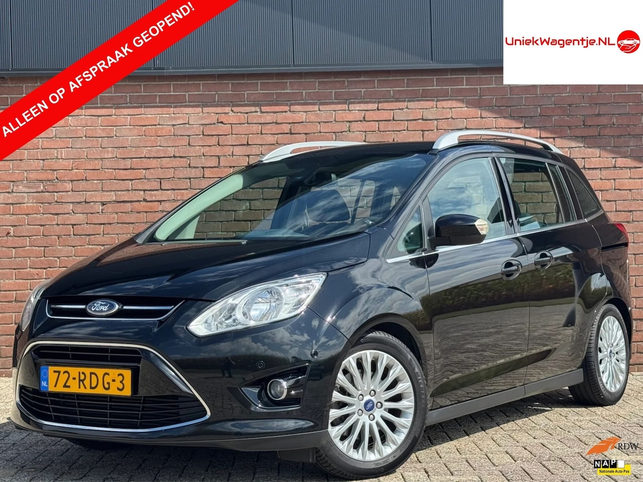 Ford Grand C-Max - 1.6 SCTi Titanium 7P. | NL-AUTO! | DEALER OH! - AutoWereld.nl