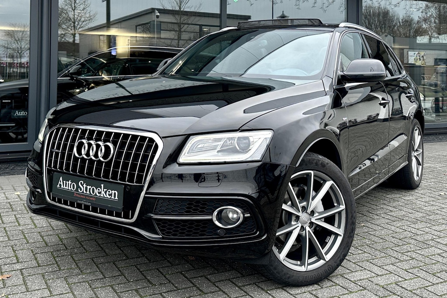 Audi Q5 - 2.0 TFSI Quattro S-Line Pano Navi Leer Trekhaak - AutoWereld.nl
