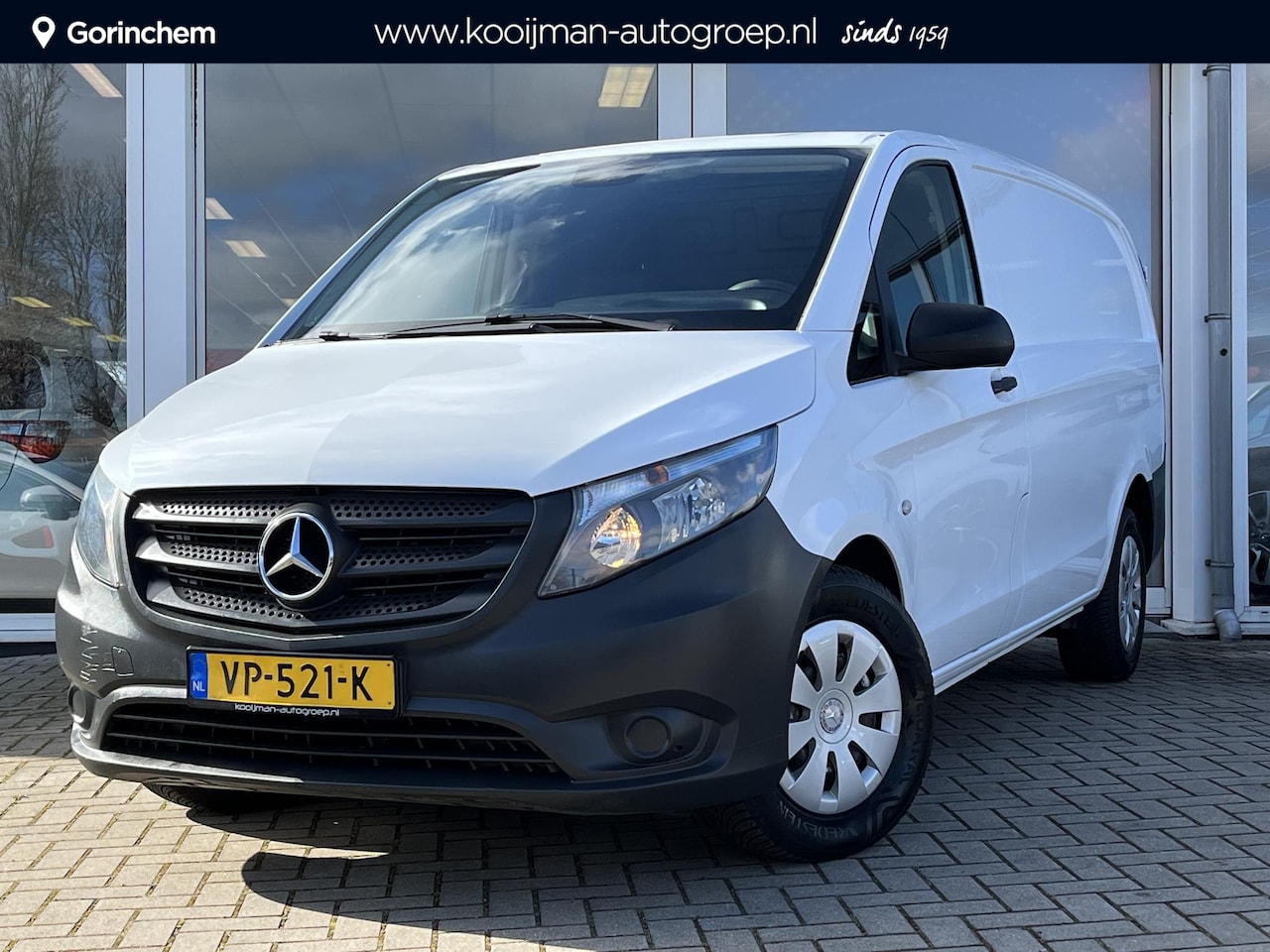Mercedes-Benz Vito - 116 CDI Lang | Climate Control | Laadruimte Betimmering | Trekhaak | Excl. BTW | Grijs Ken - AutoWereld.nl