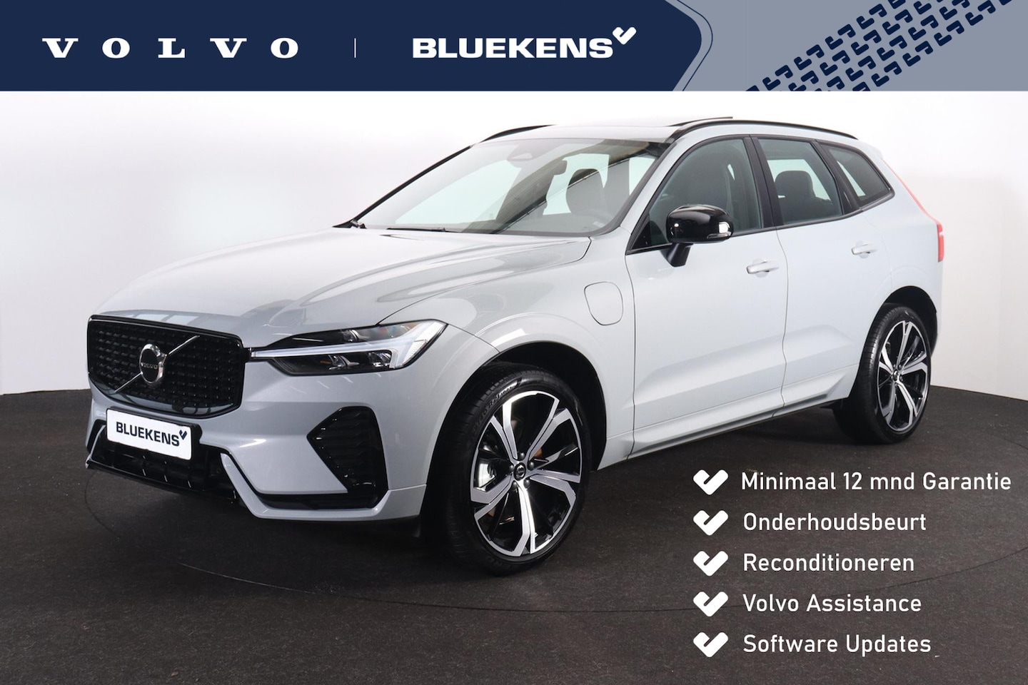 Volvo XC60 - T6 Recharge AWD Plus Dark - Panorama/schuifdak - IntelliSafe Assist & Surround - Harman/Ka - AutoWereld.nl