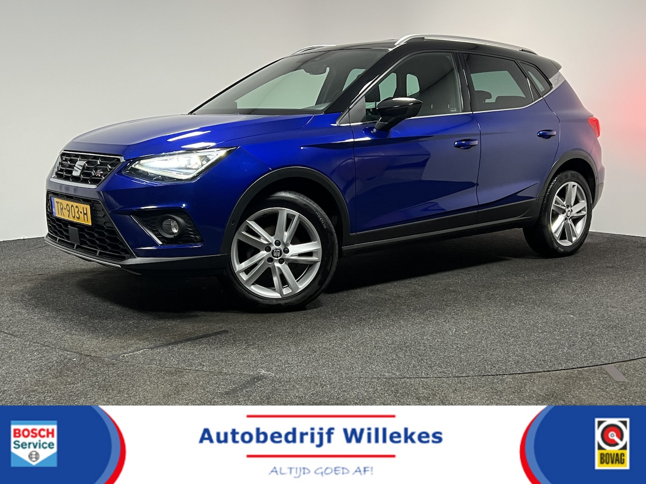 SEAT Arona - 1.0 TSI FR Business Intense | NAVI | KEYLESS | TREKHAAK |  ACC | CAMERA | - AutoWereld.nl