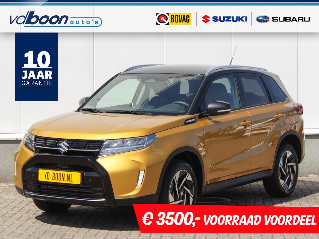 Suzuki Vitara - 1.4 Boosterjet Style Smart Hybrid | € 3500,- VOORRAAD VOORDEEL! | Luxe uitvoering! - AutoWereld.nl