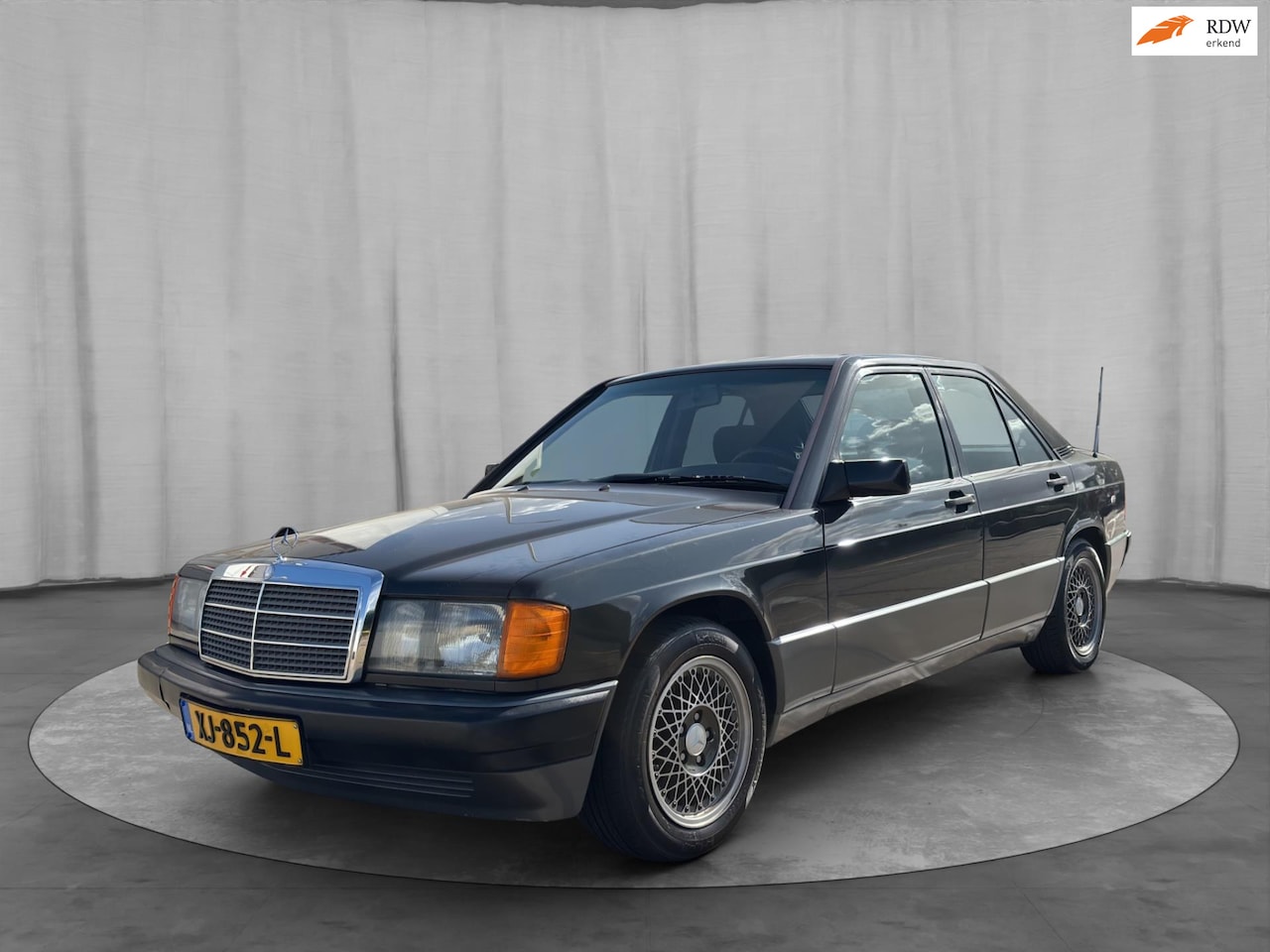 Mercedes-Benz 190-serie - 190D 2.5 Mercedes-Benz 190D 2.5 TURBO DIESEL Kantelschuifdak Airco Radio Elektrisch ramen - AutoWereld.nl
