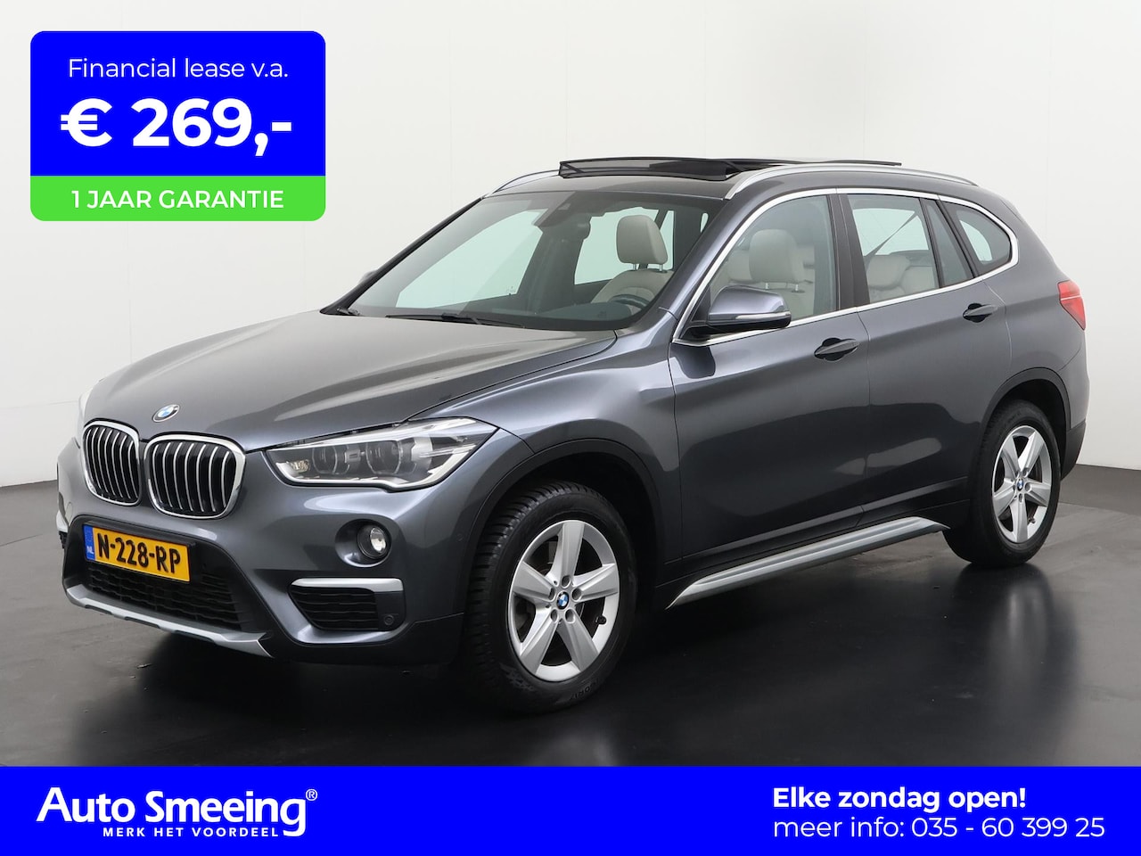 BMW X1 - xDrive20i High Executive | Panoramadak | Trekhaak | Head Up | Zondag Open! - AutoWereld.nl