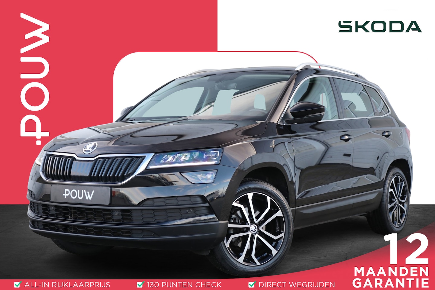 Skoda Karoq - 1.5 TSI 150pk DSG Style | Navigatie | Stoelverwarming | Achteruitrijcamera | Elektrische A - AutoWereld.nl