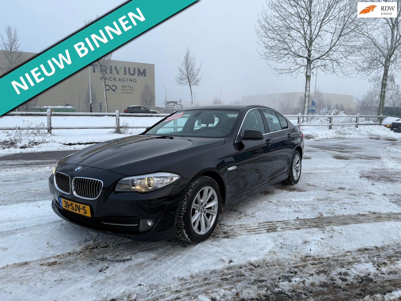 BMW 5-serie - 520i Executive NETTE AUTO RIJDT EN SCHAKELT TOP - AutoWereld.nl