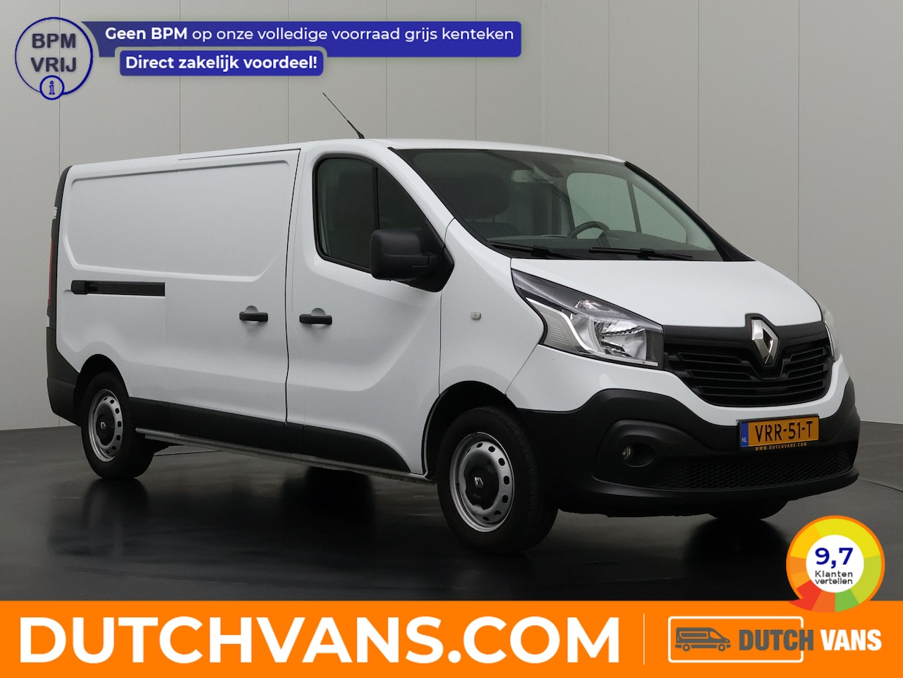 Renault Trafic - 1.6DCi 120PK Lang | Airco | Cruise | 3-Zits | Leder - AutoWereld.nl