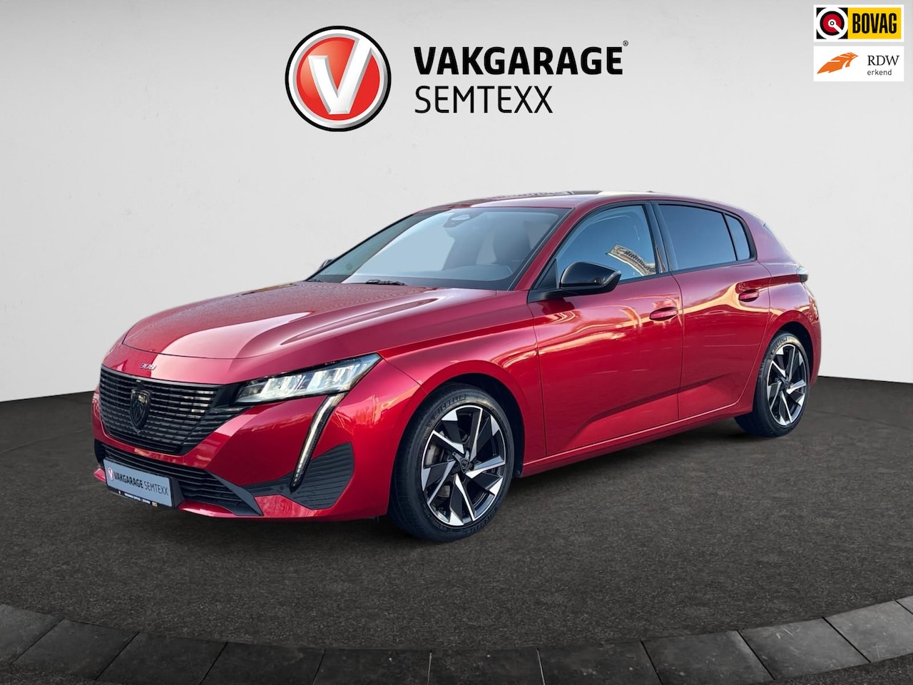 Peugeot 308 - 1.2 PureTech Allure Pack Business | Automaat | Half Leder | Cruise | Clima | Navi | Camera - AutoWereld.nl