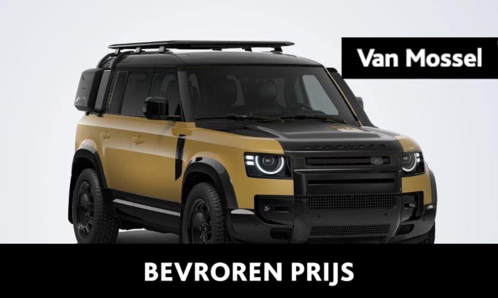Land Rover Defender 110 - 2.0 P300e 110 Trophy Edition Deep Sandglow Yellow LIMITED EDITION - AutoWereld.nl