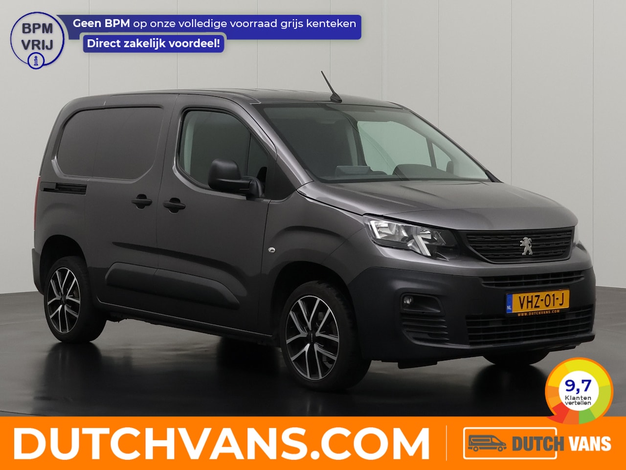 Peugeot Partner - 1.5 BlueHDI 100PK Premium | Airco | Navigatie | Trekhaak - AutoWereld.nl