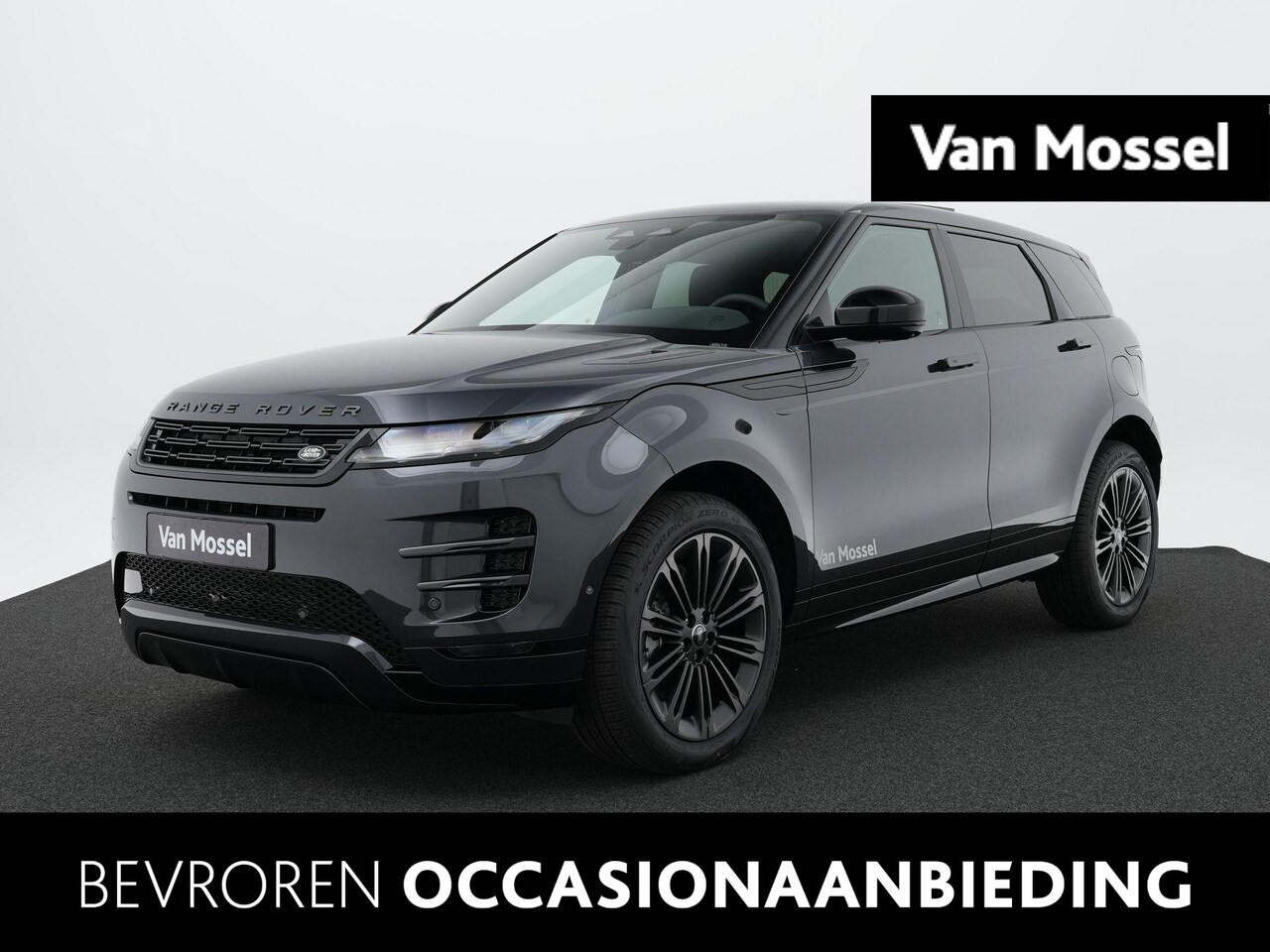 Land Rover Range Rover Evoque - 1.5 P270e PHEV AWD Graphite Edition | schuif-/kanteldak | Verwarmbare voorstoelen | 20'' i - AutoWereld.nl