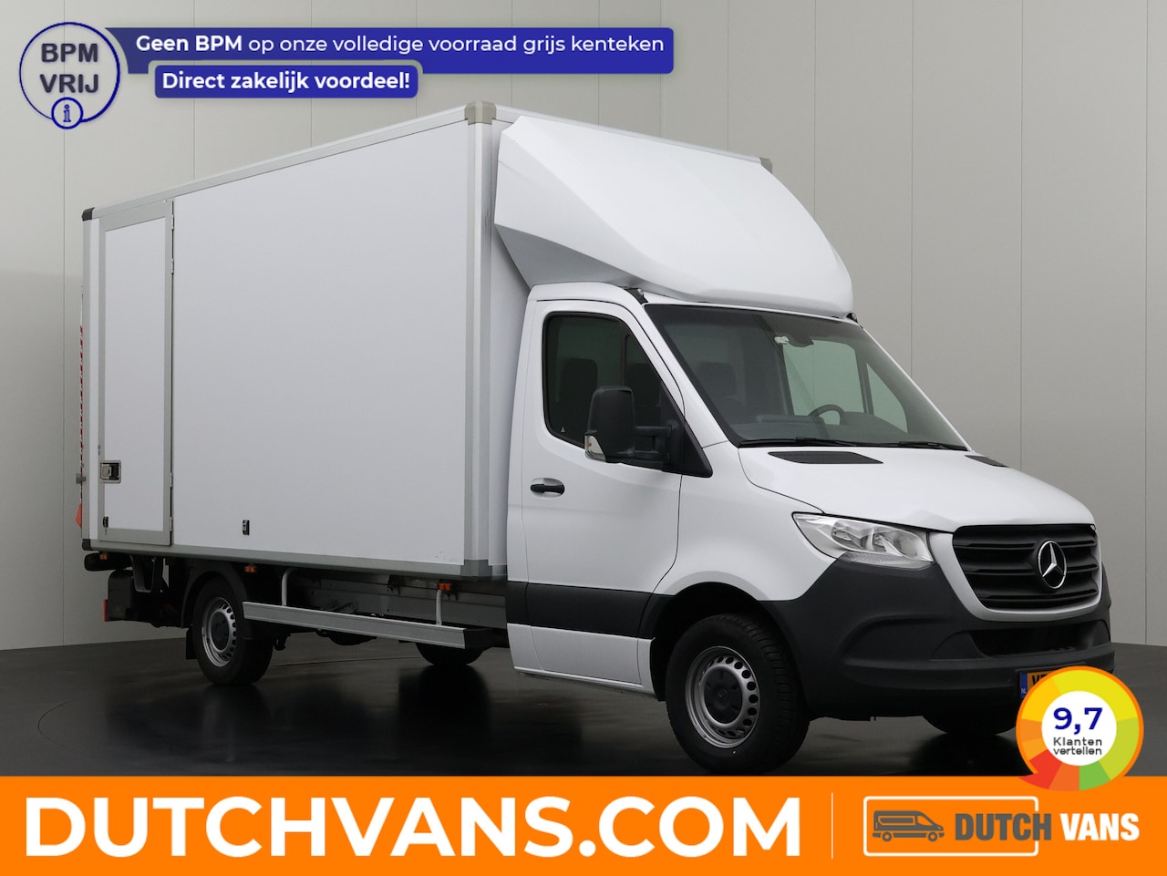 Mercedes-Benz Sprinter - 317CDI 9G-Tronic Automaat Bakwagen | Laadklep | Camera | 3-Zits | Zijdeur - AutoWereld.nl