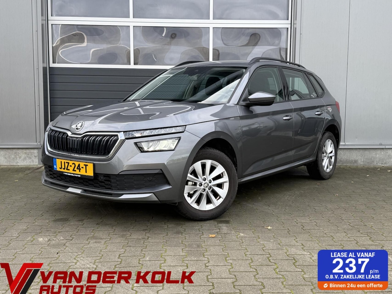 Skoda Kamiq - 1.0 TSI Sport Business | CarPlay | LED | Climate | Adaptive Cruise | Navigatie - AutoWereld.nl