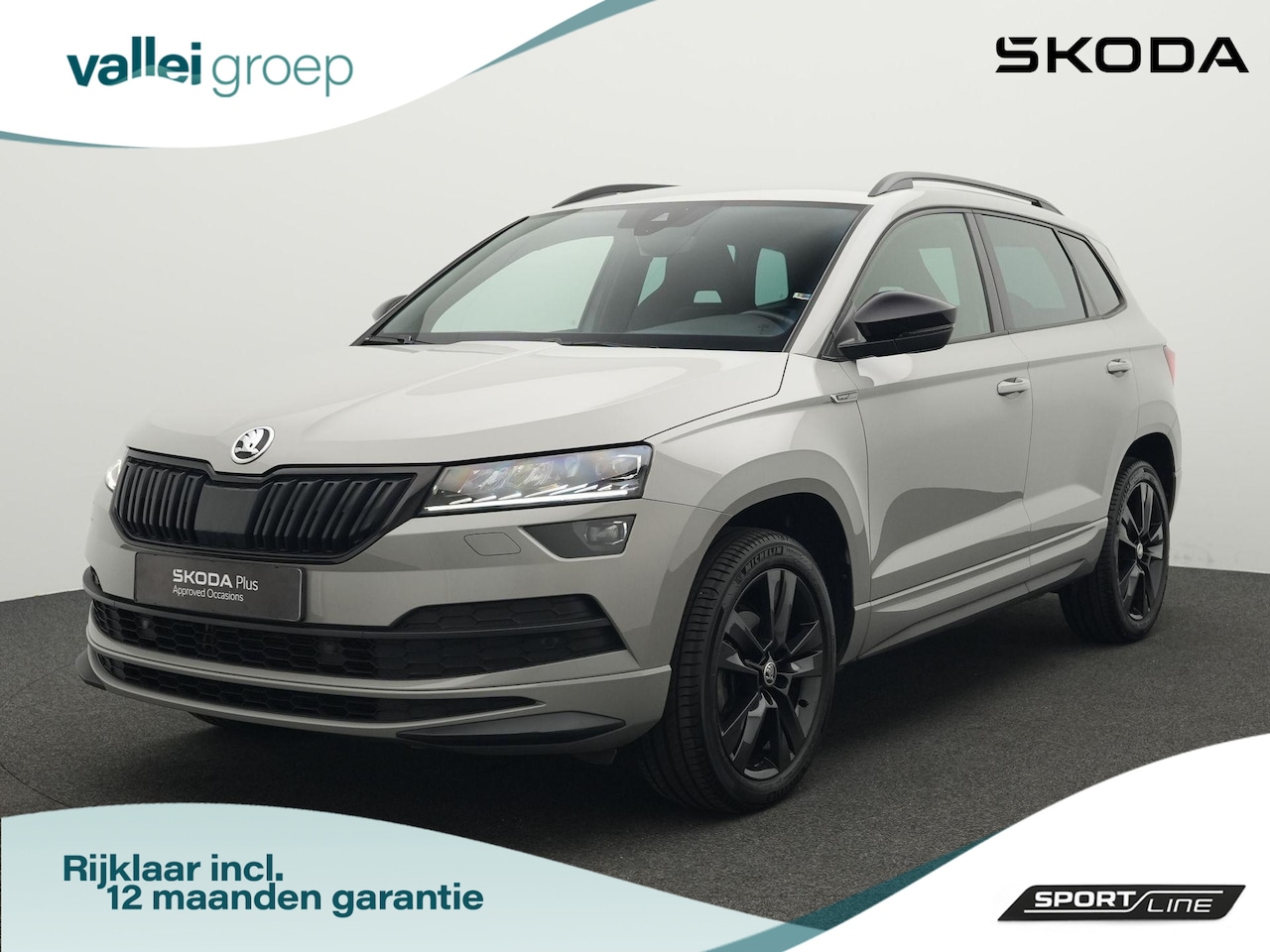 Skoda Karoq - 1.5 TSI ACT 150 pk DSG Sportline Business | LED koplampen | Achteruitrijcamera | Adaptive - AutoWereld.nl