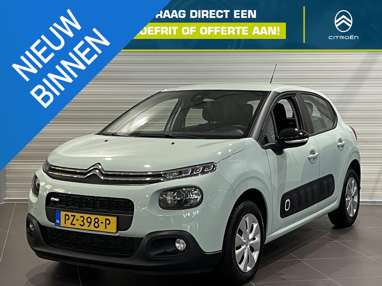Citroën C3 - 1.2 PureTech Feel 105g | Airco | Navigatie | Cruise Control | Apple Carplay/ Android Auto - AutoWereld.nl