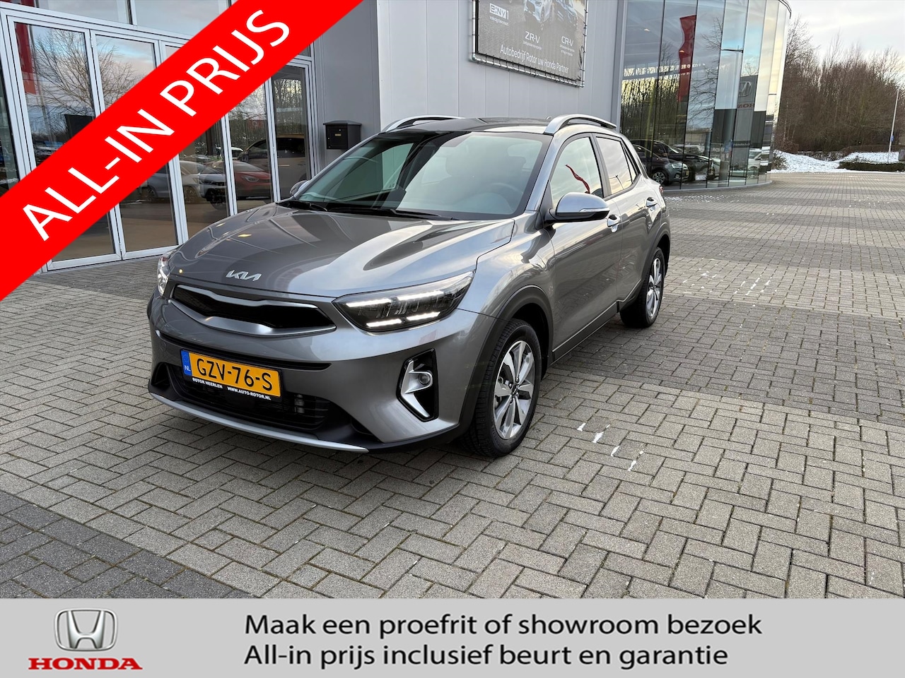 Kia Stonic - 1.0 T-GDi MHEV DynamicPlusLine | Pdc | Trekhaak - AutoWereld.nl