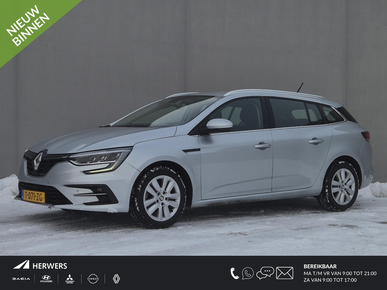 Renault Mégane Estate - 1.3 TCe 140 Equilibre Handgeschakeld / trekhaak vast 1.700KG / Pack Navigation / Allseason - AutoWereld.nl