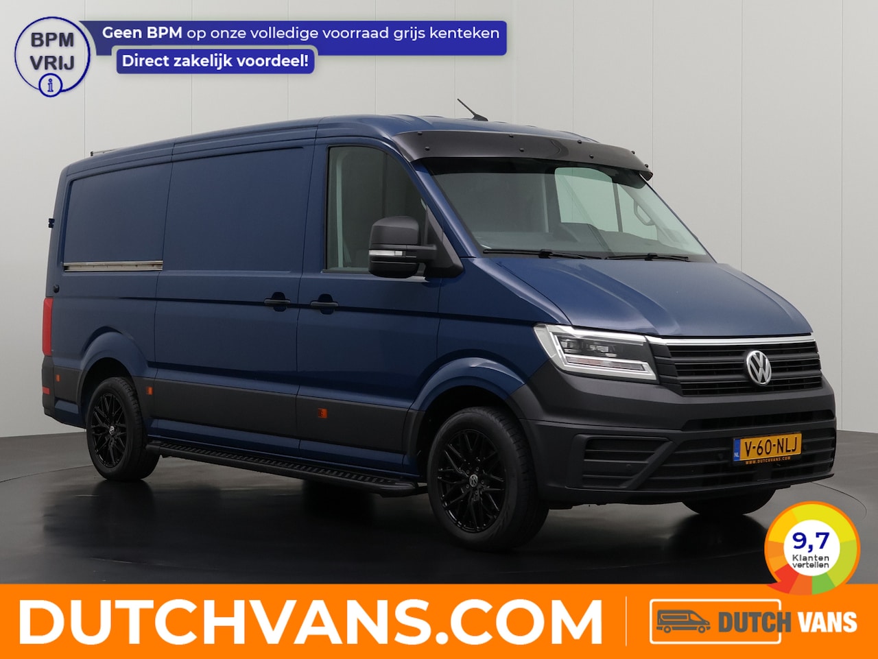 Volkswagen Crafter - 2.0TDI 177PK DSG Automaat L3H2 | Werkplaats | Led | Navigatie | Camera | 3-Zits | Airco | - AutoWereld.nl