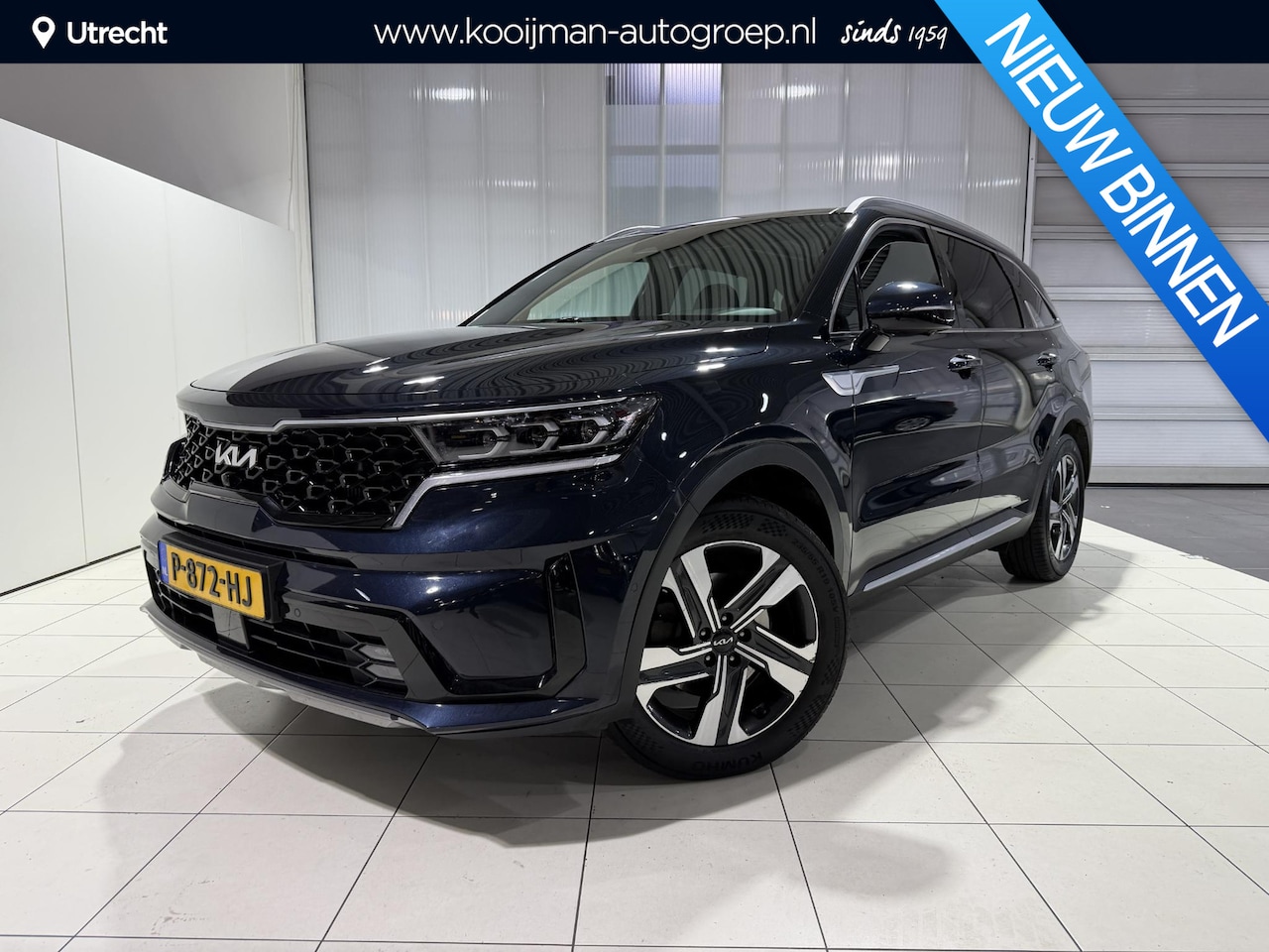 Kia Sorento - 1.6 T-GDI Plug-in Hybrid 4WD ExecutiveLine 7p. Trekhaak, NL auto, Schuif / kanteldak, Leer - AutoWereld.nl