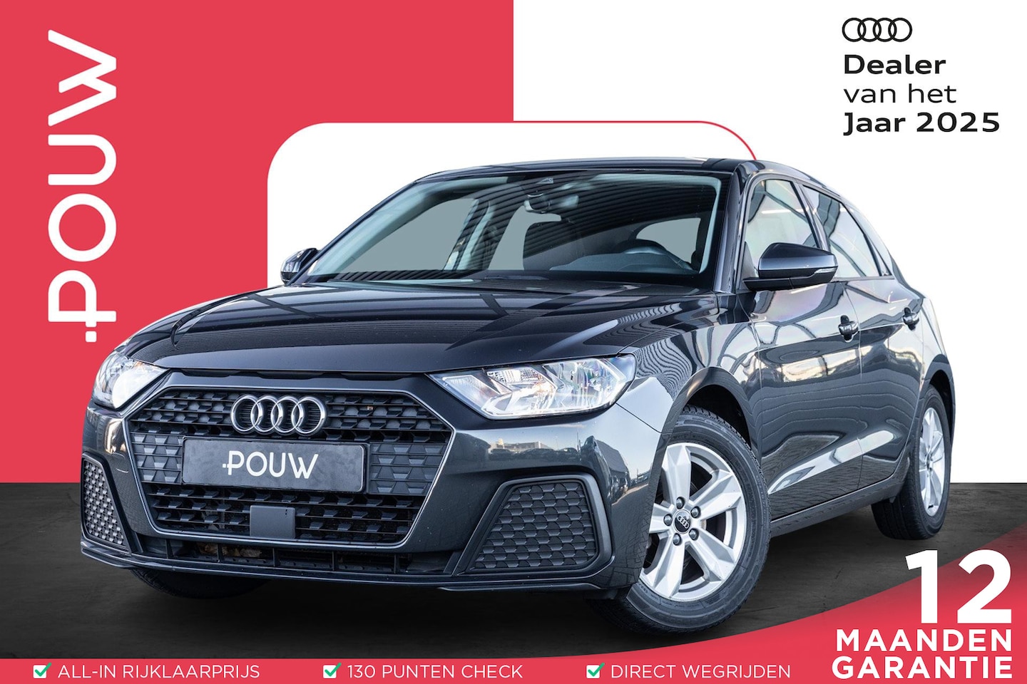 Audi A1 Sportback - 25 TFSI 95pk Pro Line | Parkeersensoren | Smartphone Interface | Cruise Control - AutoWereld.nl