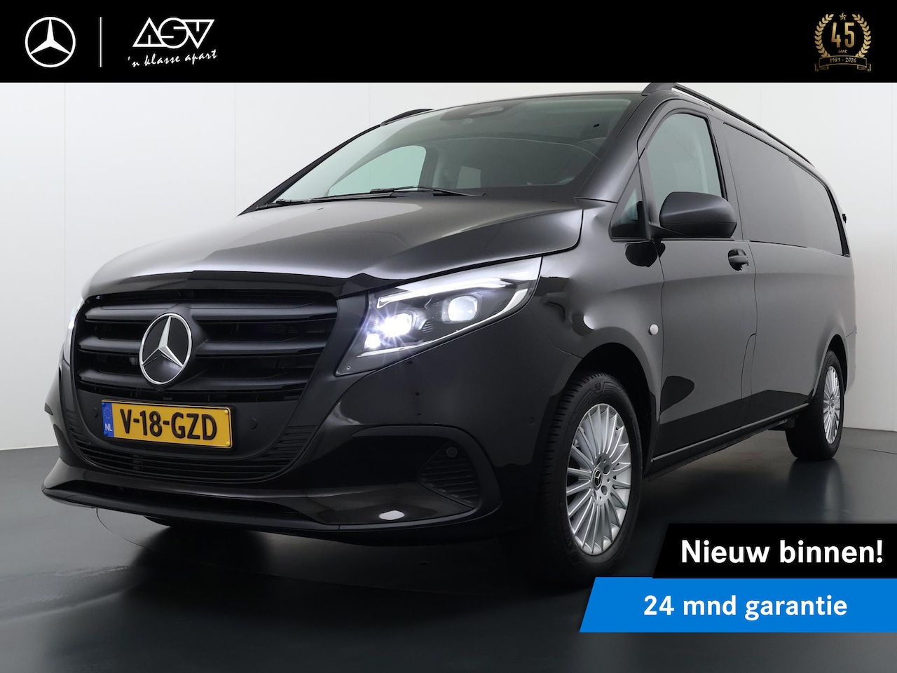 Mercedes-Benz Vito - 114 CDI L2 Pro | Dubbel Cabine | Achteruitrij Camera | Laadruimte betimmert | Trekhaak | N - AutoWereld.nl