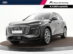 Audi Q6 e-tron - Advanced edition 252 PK · Trekhaak, mechanisch draaibaar · Sportstoel zwart leder-kunstl.
