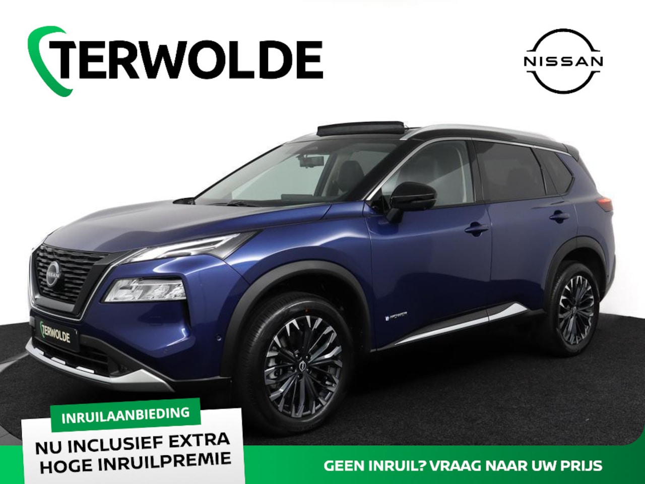 Nissan X-Trail - 1.5 e-4orce Tekna Plus 4WD 7p. | €3.500 voorraadvoordeel! | 7 persoons! | 1650kg trekvermo - AutoWereld.nl