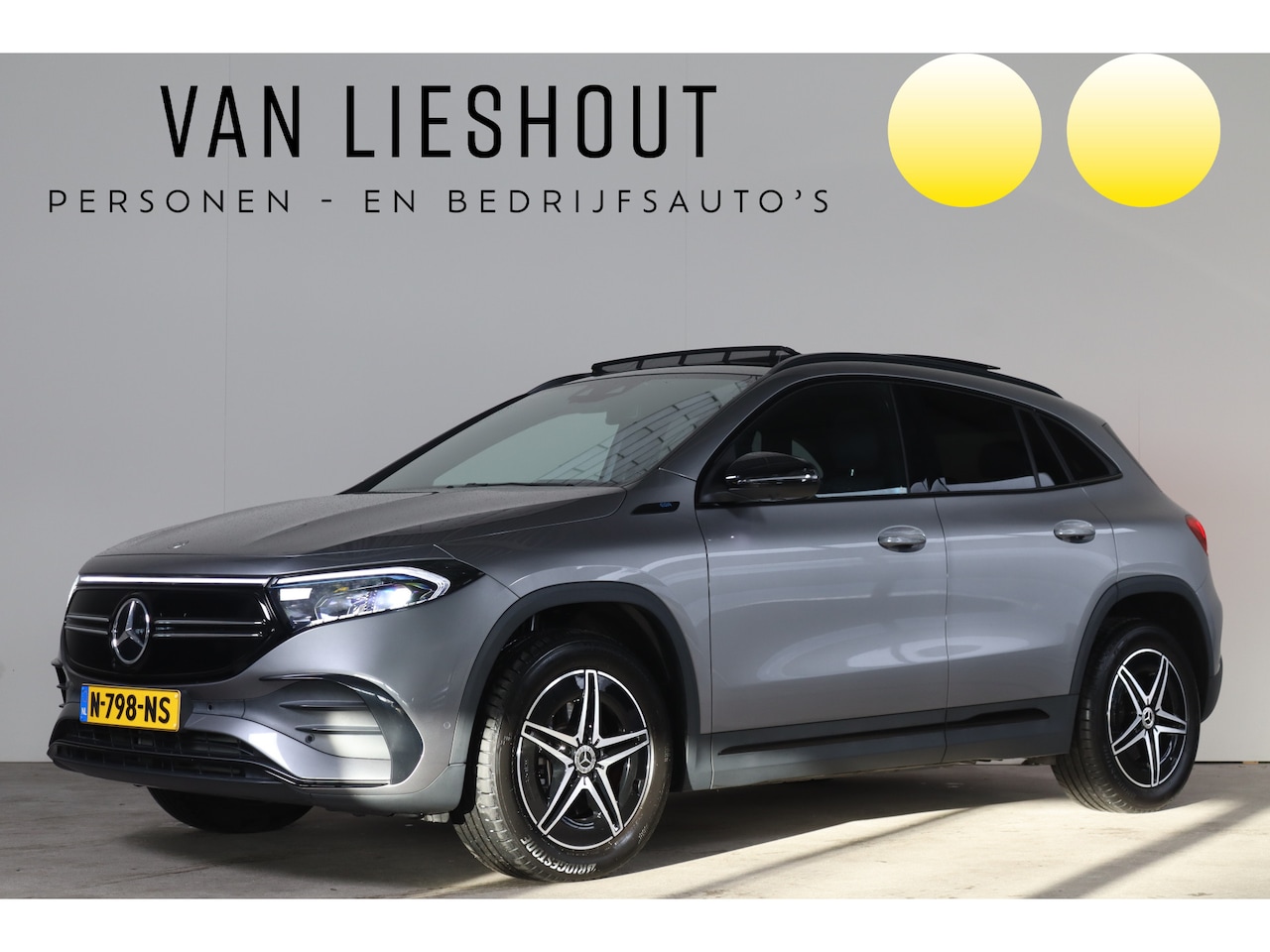 Mercedes-Benz EQA - 250 Business Solution AMG 67 kWh HUD I Carplay I Mem.Seats - AutoWereld.nl