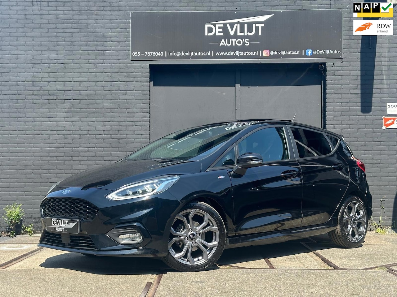 Ford Fiesta - 1.0 ST-Line | Pano | Navi | Climate Control | Cruise Control | Half Leer | LED | Elek Rame - AutoWereld.nl