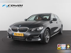 BMW 3-serie - 330e High Executive 292pk/Cognac Leer/Memory/Schuifdak/Luxury Line/ kleur MINERALGRAU/Acht