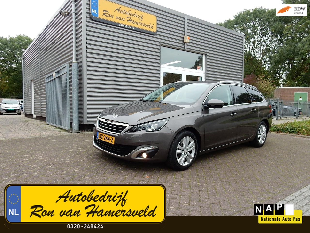Peugeot 308 SW - 1.2 GT-line*LEDER*LED VERL*NAVI*CR CONTR* - AutoWereld.nl