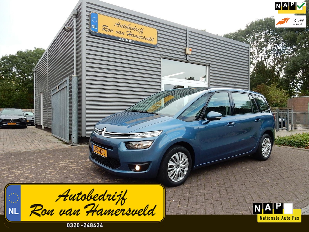 Citroën Grand C4 Picasso - 1.2 PURE TECH*CR CONTR*CAMERA*1e EIG*5PERS* - AutoWereld.nl