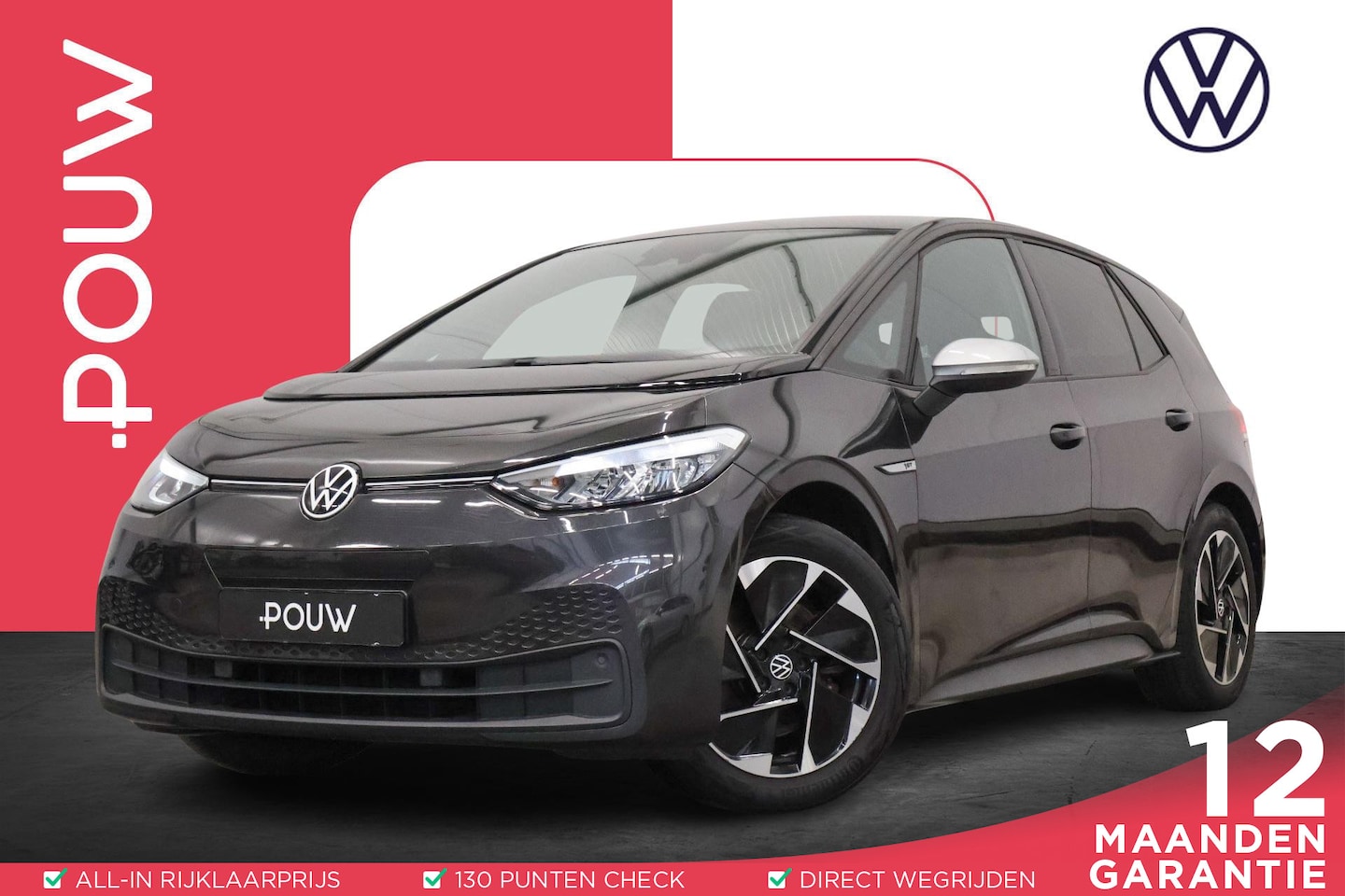 Volkswagen ID.3 - First 204pk 58 kWh Pro Performance | Steunhaak tbv Fietsendrager | Apple Carplay & Android - AutoWereld.nl