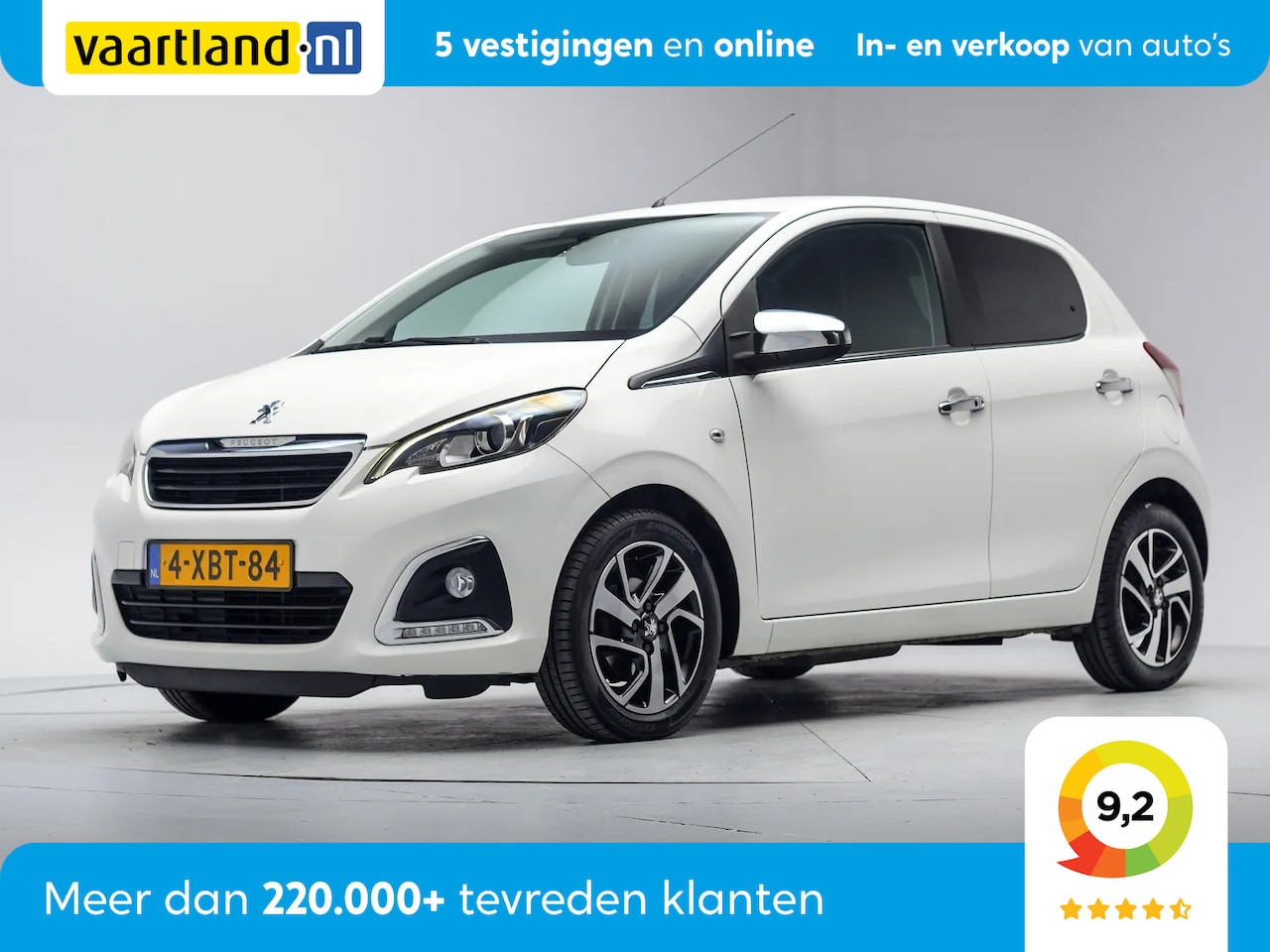 Peugeot 108 - 1.0 e-VTi Première[ Achteruitrijcamera Licht Metalen Velgen Keyless entry] - AutoWereld.nl