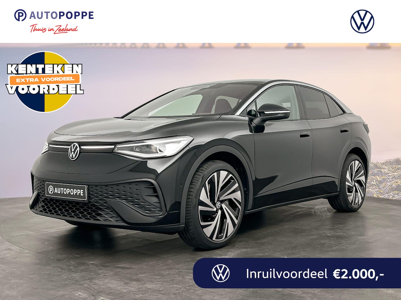 Volkswagen ID.5 - Pro Business 77 kWh accu. 210 kW / 286 pk SUV Elek Warmtepomp - Actieradiusoptimalisatie - AutoWereld.nl