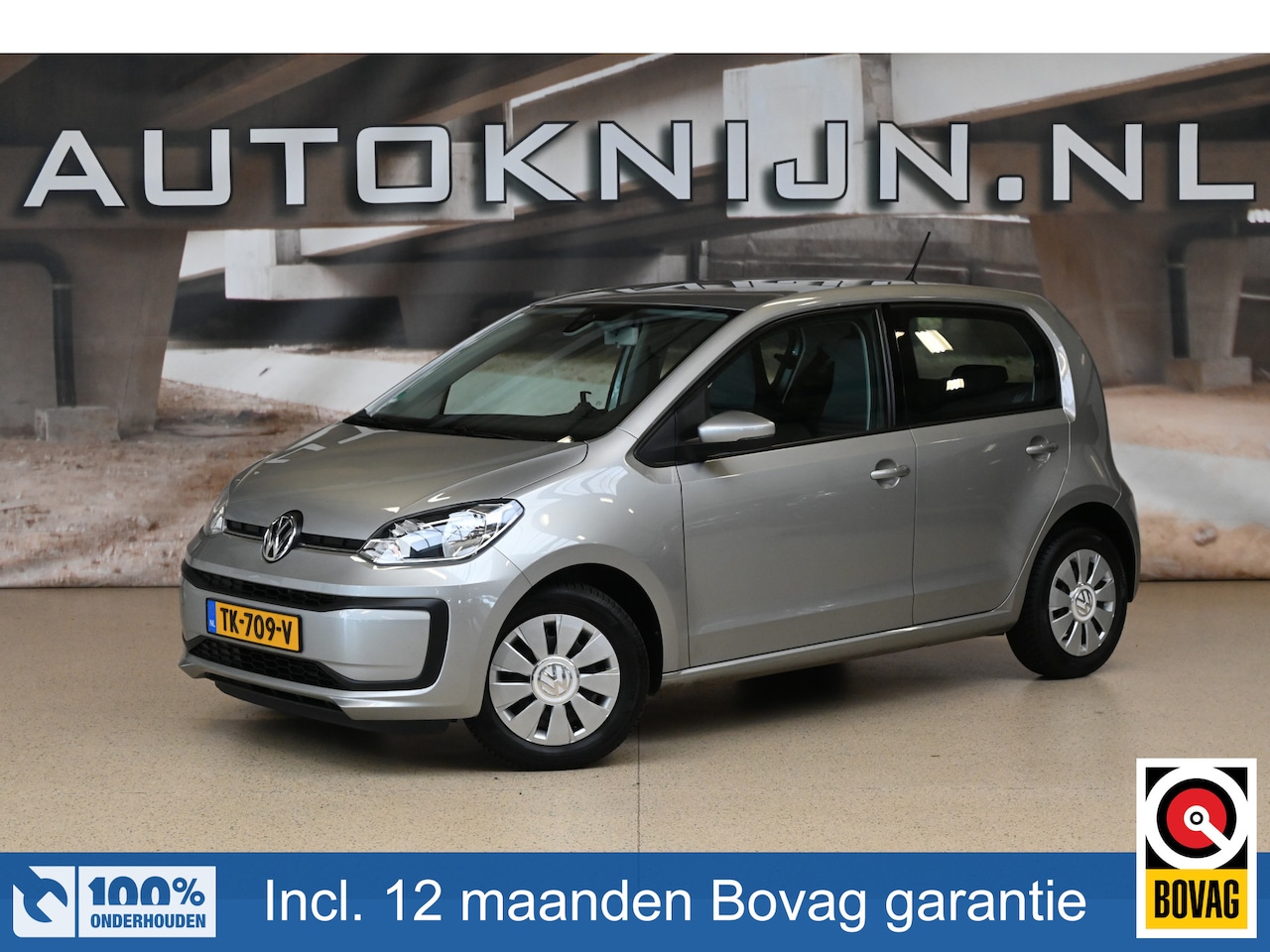 Volkswagen Up! - 1.0 60pk Move Up! | NL-auto | Airco | All season | 100% (Dealer) onderhouden label - AutoWereld.nl