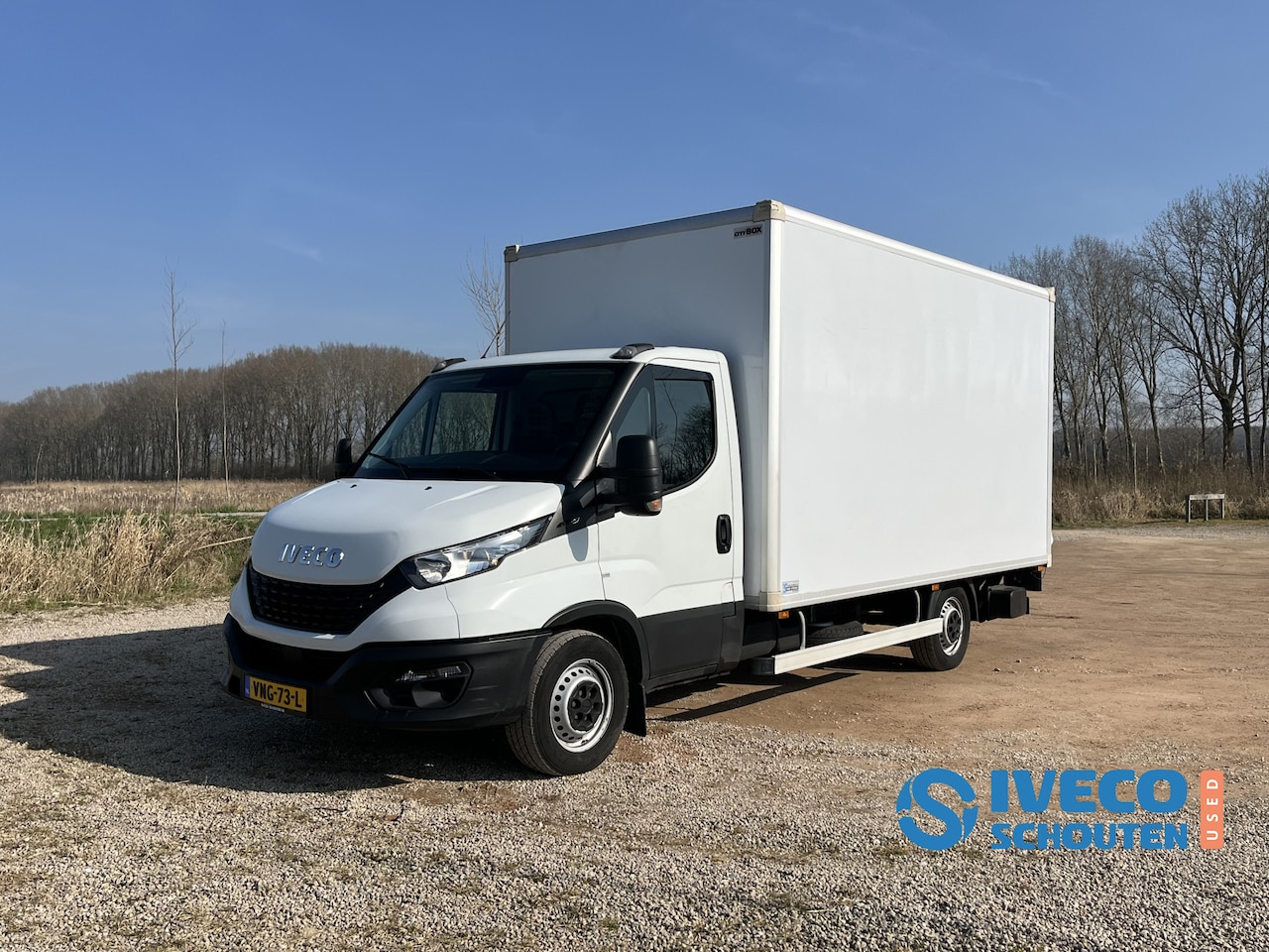 Iveco Daily - 35S14 | Origineel Nederlands | Dhollandia | lat-om-lat betimmering | - AutoWereld.nl