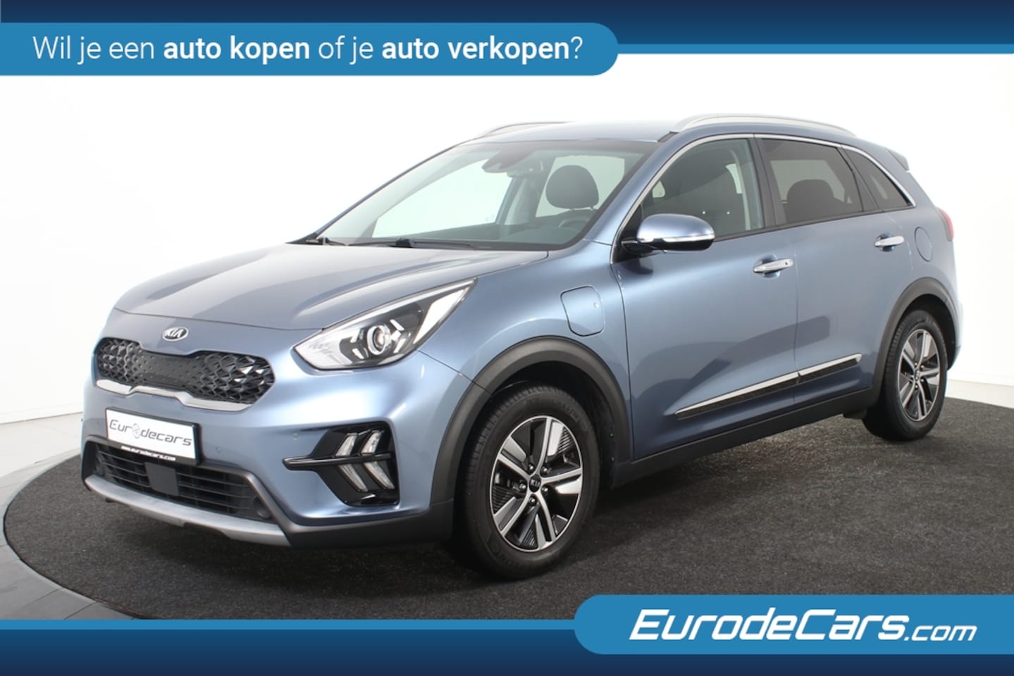 Kia Niro - 1.6 GDi Plug-in Hybrid *1ste Eigenaar*Leer*Navigatie*Trekhaak* - AutoWereld.nl