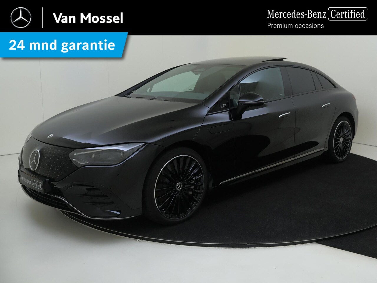 Mercedes-Benz EQE - 300 Business Solution AMG-Line 90 kWh / Stoelverwarming / 360Graden-Camera / Panorama-schu - AutoWereld.nl