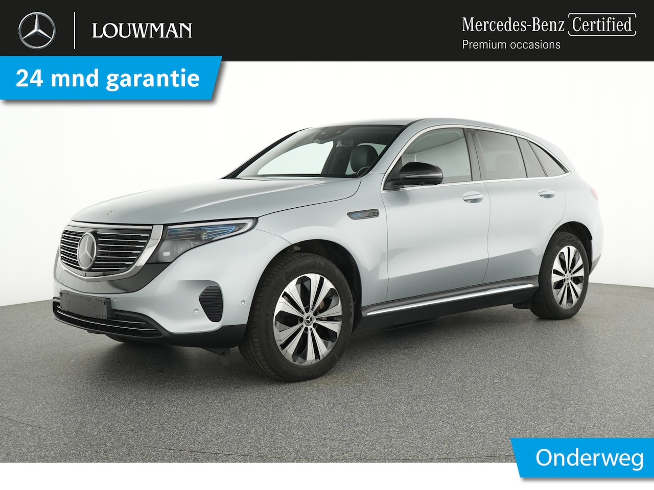 Mercedes-Benz EQC - 400 4MATIC Luxury Line 80 kWh Trekhaak | Distronic | Parkeerpakket met 360°-camera | Alarm - AutoWereld.nl